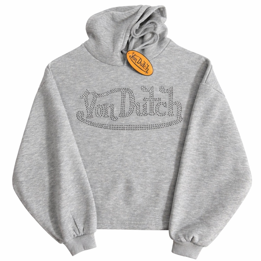 Von Dutch Light Gray Hoodie